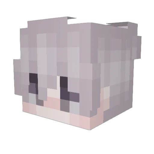 IMPERlALX Minecraft avatar head, 3D render