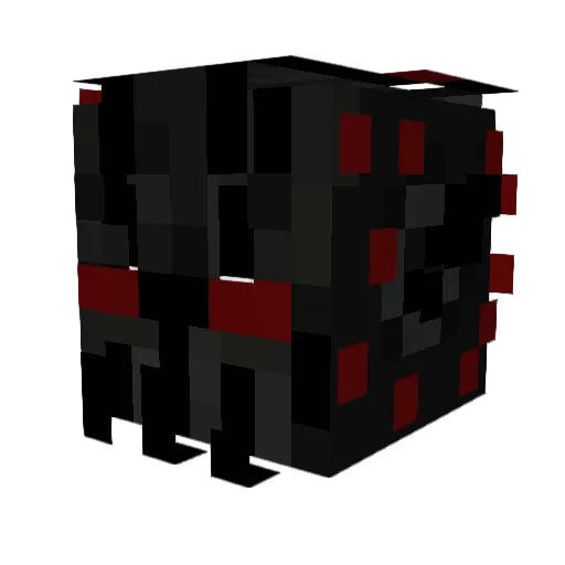 IMPULSEBOOST Minecraft avatar head, 3D render