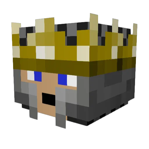 IMP_Maios Minecraft avatar head, 3D render