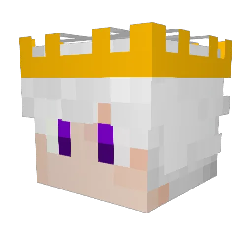 IMSkReeTs Minecraft avatar head, 3D render