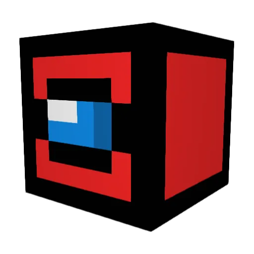 IMWAFI Minecraft avatar head, 3D render