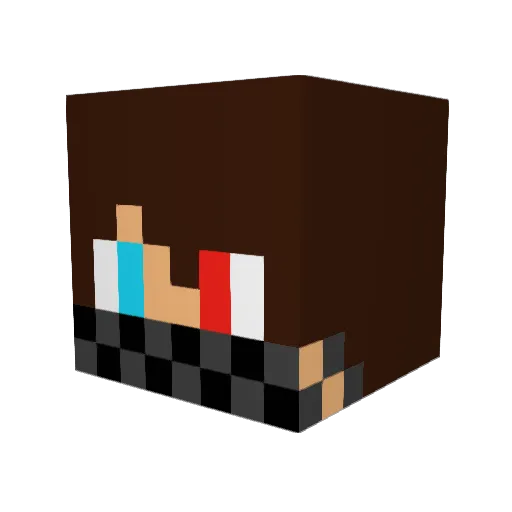 IM_MATTI_ Minecraft avatar head, 3D render