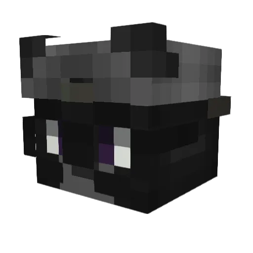 IM_TMAM Minecraft avatar head, 3D render