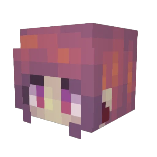 IMainFortune Minecraft avatar head, 3D render