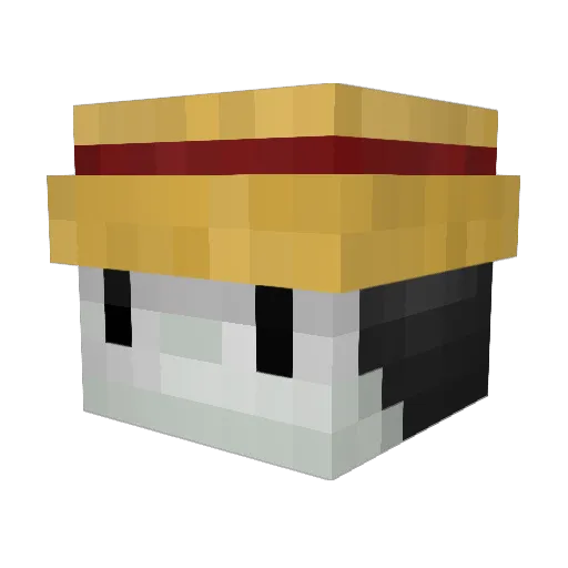 IMakeGoodSalads Minecraft avatar head, 3D render