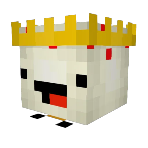 IMakeStrafe Minecraft avatar head, 3D render