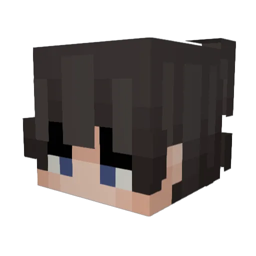 IMarchelo Minecraft avatar head, 3D render
