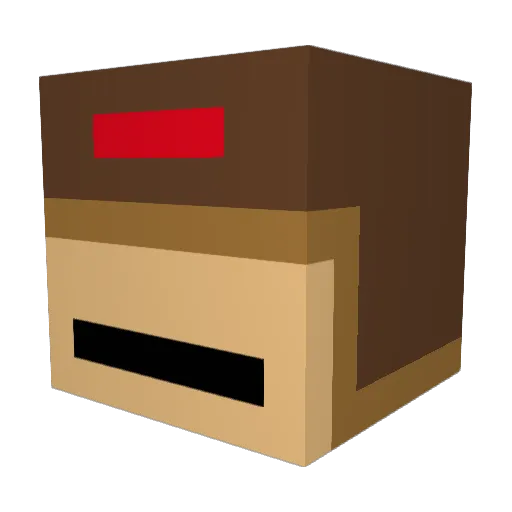 IMash83 Minecraft avatar head, 3D render