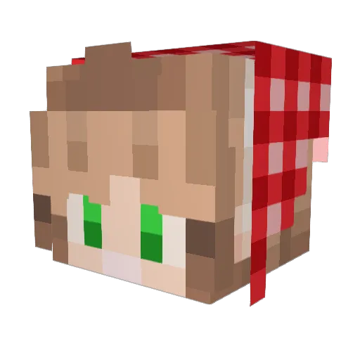 IMax_Gamez Minecraft avatar head, 3D render