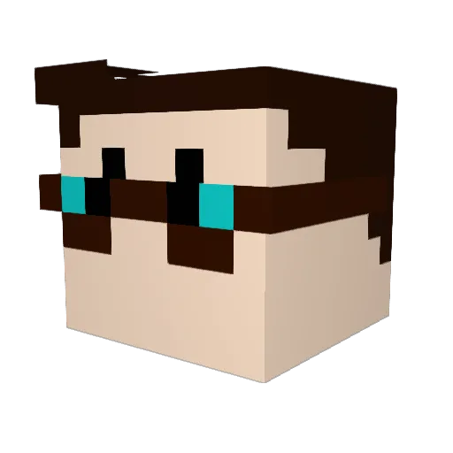 IMaximusI_ Minecraft avatar head, 3D render