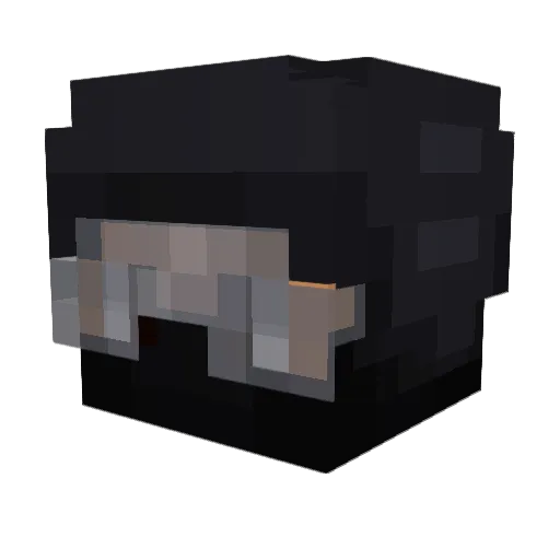 IMonolito Minecraft avatar head, 3D render