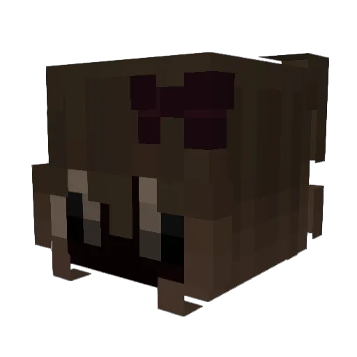 IMoonHD Minecraft avatar head, 3D render