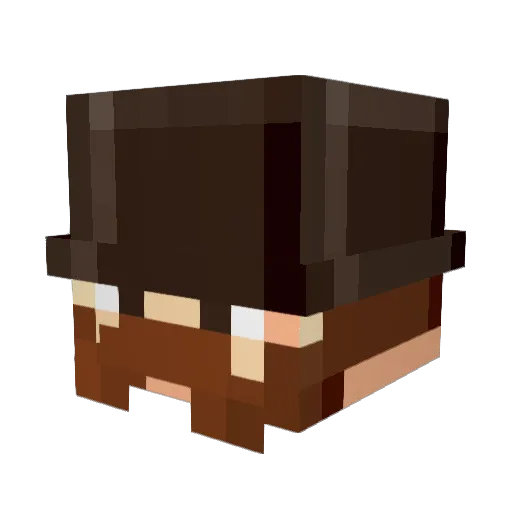 IMrMikeyzI Minecraft avatar head, 3D render