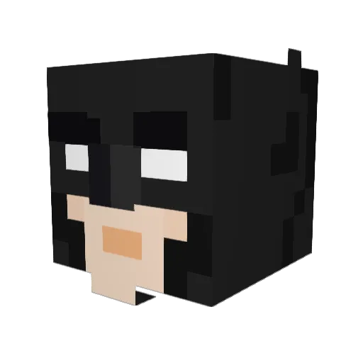 INFERNO7575 Minecraft avatar head, 3D render
