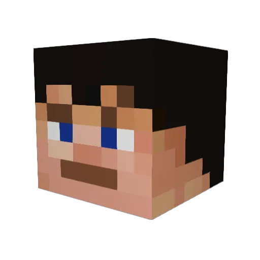 INFERNO_PL Minecraft avatar head, 3D render