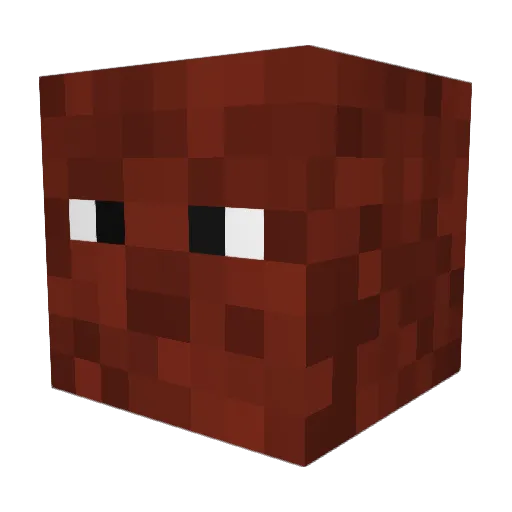 INNOC88 Minecraft avatar head, 3D render