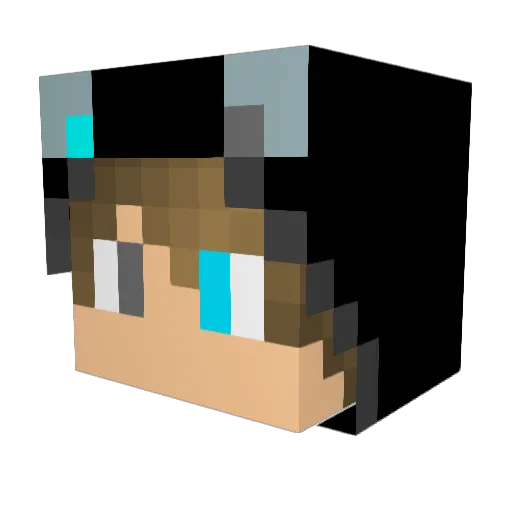 INOMASA2004 Minecraft avatar head, 3D render