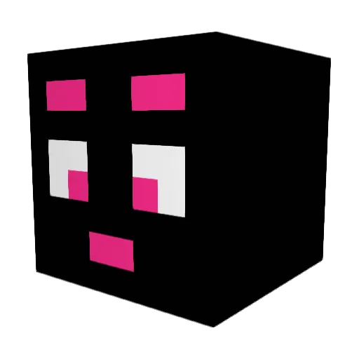 INOUE_TATSUKI Minecraft avatar head, 3D render