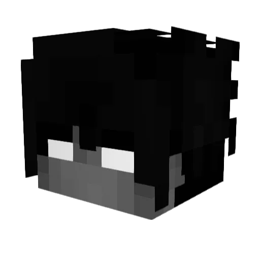 INSANER3713 Minecraft avatar head, 3D render