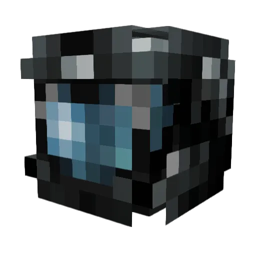 INSANlTY Minecraft avatar head, 3D render