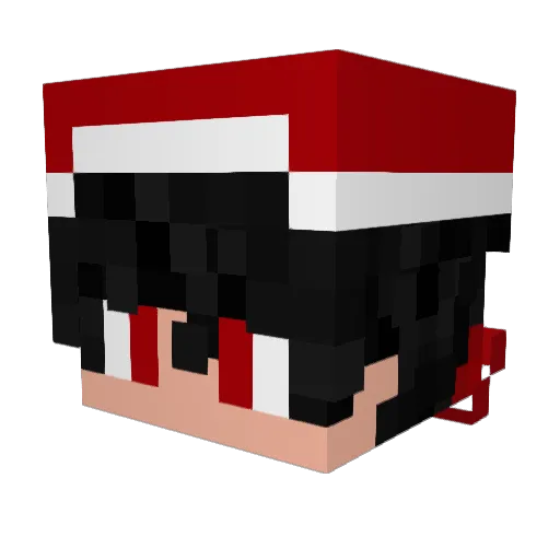 INTERSTATE270 Minecraft avatar head, 3D render