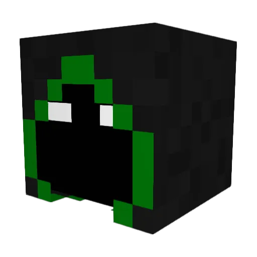 INURWIVESDMS Minecraft avatar head, 3D render