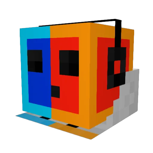 INoisy123 Minecraft avatar head, 3D render