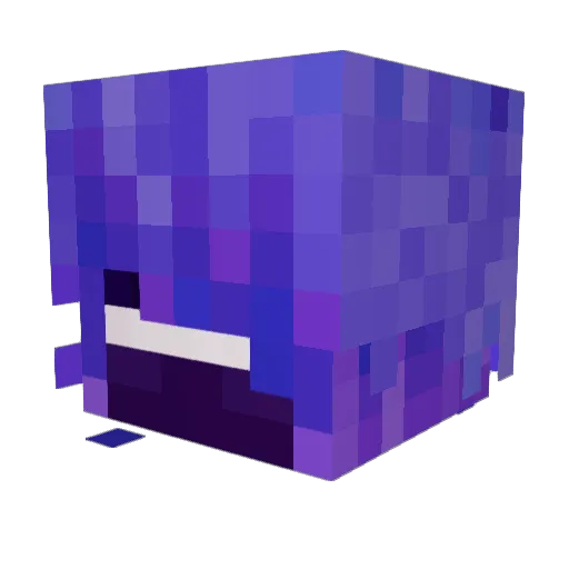 IO19 Minecraft avatar head, 3D render
