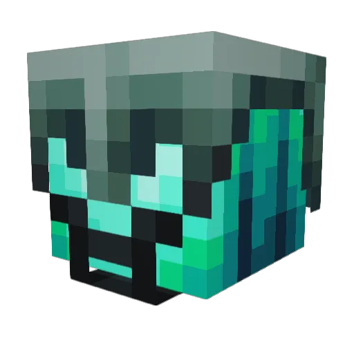 IORNTOE Minecraft avatar head, 3D render