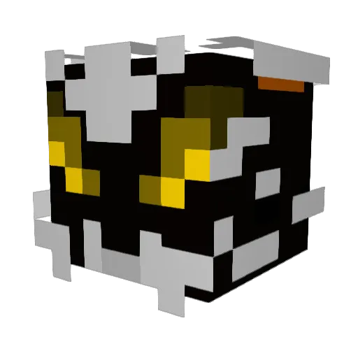 IOdbOI Minecraft avatar head, 3D render