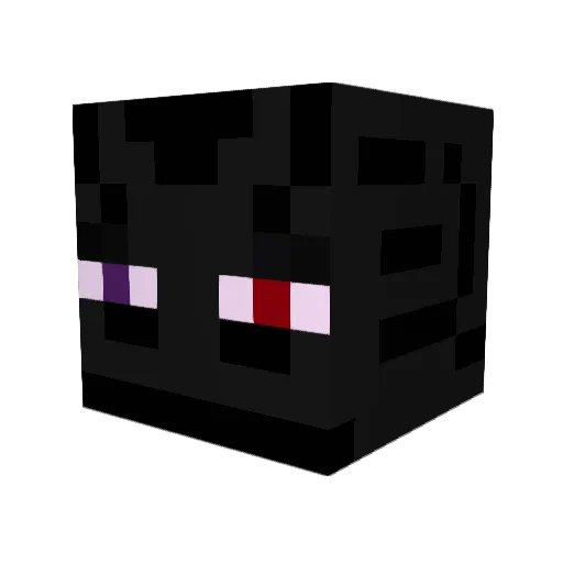 IPeony Minecraft avatar head, 3D render