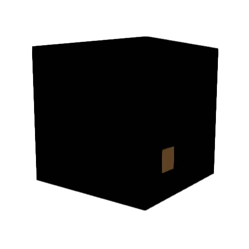 IPhoneXPlus Minecraft avatar head, 3D render