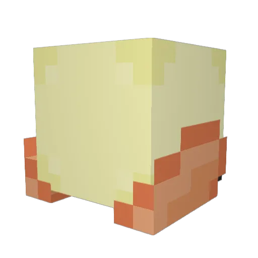 IPhone_15Pro Minecraft avatar head, 3D render