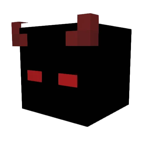 IPick21 Minecraft avatar head, 3D render