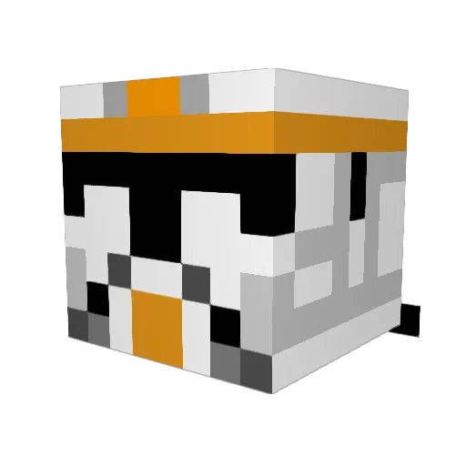 IPlayOnStars Minecraft avatar head, 3D render