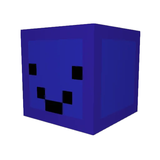 IPlotters Minecraft avatar head, 3D render