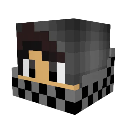 IRONSKULLGAMING Minecraft avatar head, 3D render