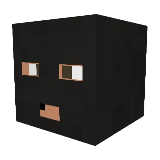 IRON__EGG Minecraft avatar head, 3D render