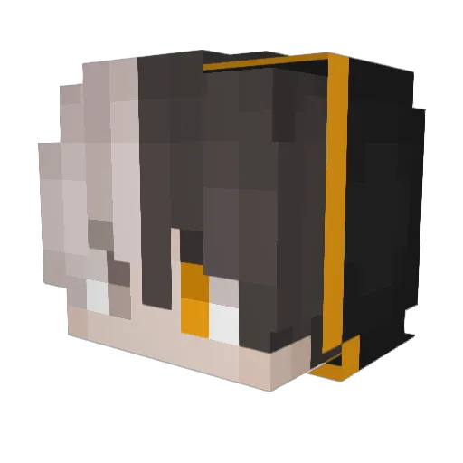 IRazorEfsane Minecraft avatar head, 3D render