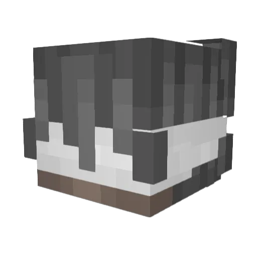 IReplayYou Minecraft avatar head, 3D render
