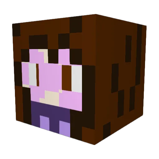 IRiteClicALLNFTs Minecraft avatar head, 3D render