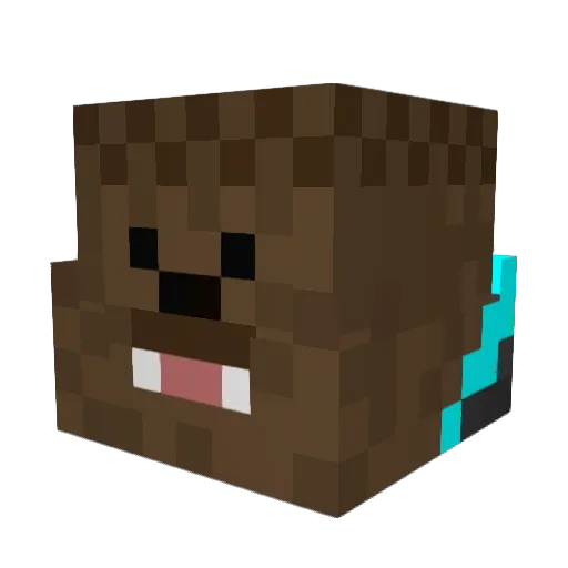 ISAACMONTOYA27 Minecraft avatar head, 3D render