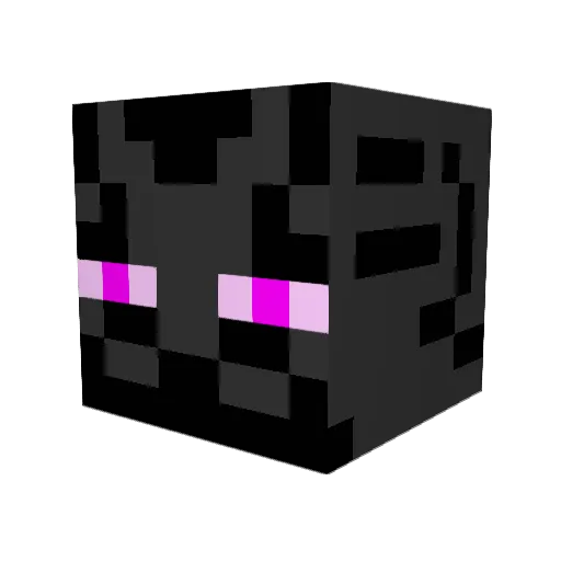 ISHOTHI Minecraft avatar head, 3D render