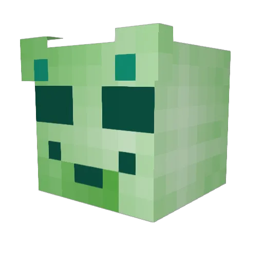 ISellChicken Minecraft avatar head, 3D render