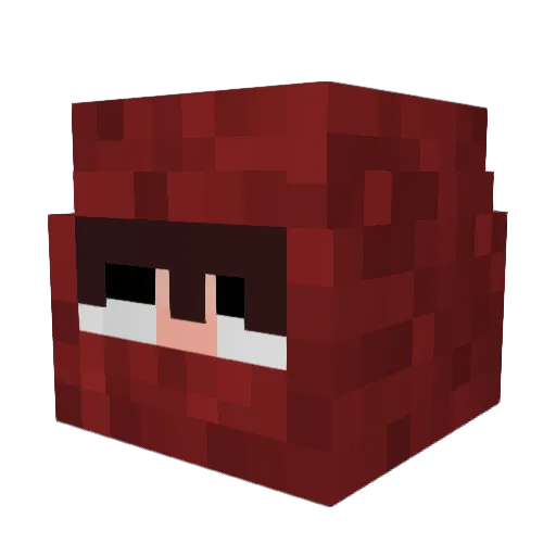 ISheep_ Minecraft avatar head, 3D render