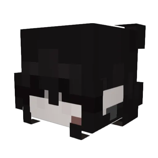 ISimpForEgirls Minecraft avatar head, 3D render