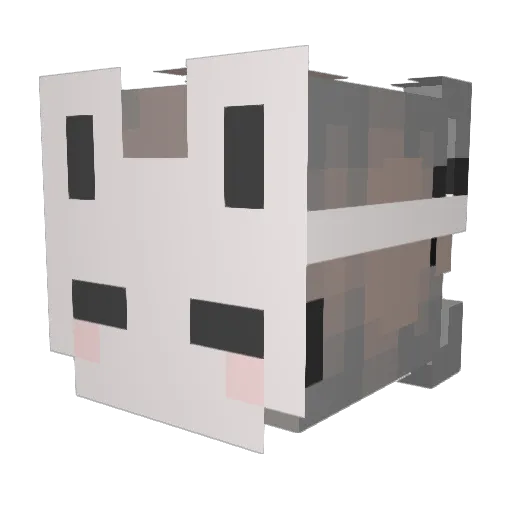 ISkipsI Minecraft avatar head, 3D render