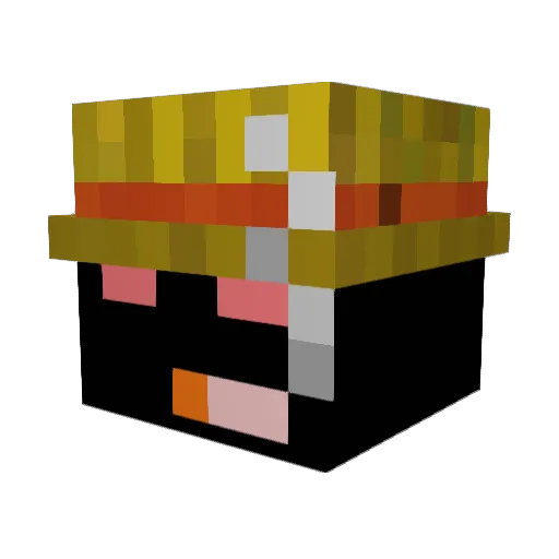 ISmokeCigars Minecraft avatar head, 3D render