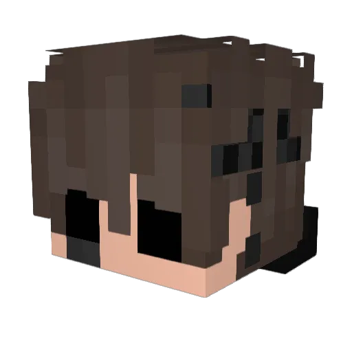 ISnorlaxx Minecraft avatar head, 3D render