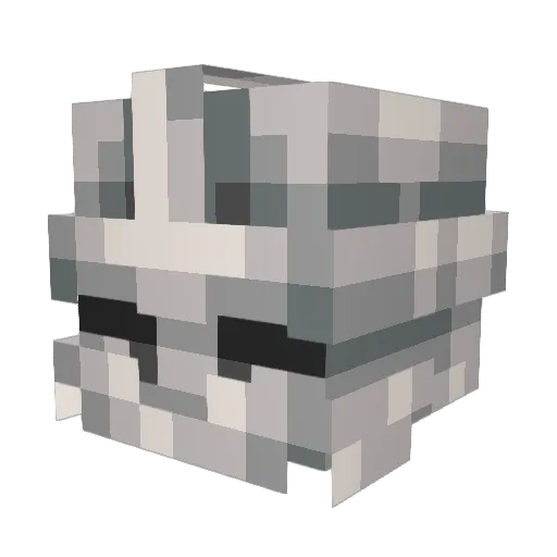 ISunburst Minecraft avatar head, 3D render
